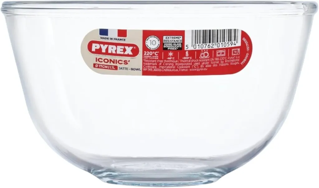 PYREX MIXING BOWL 17CM 1.1L