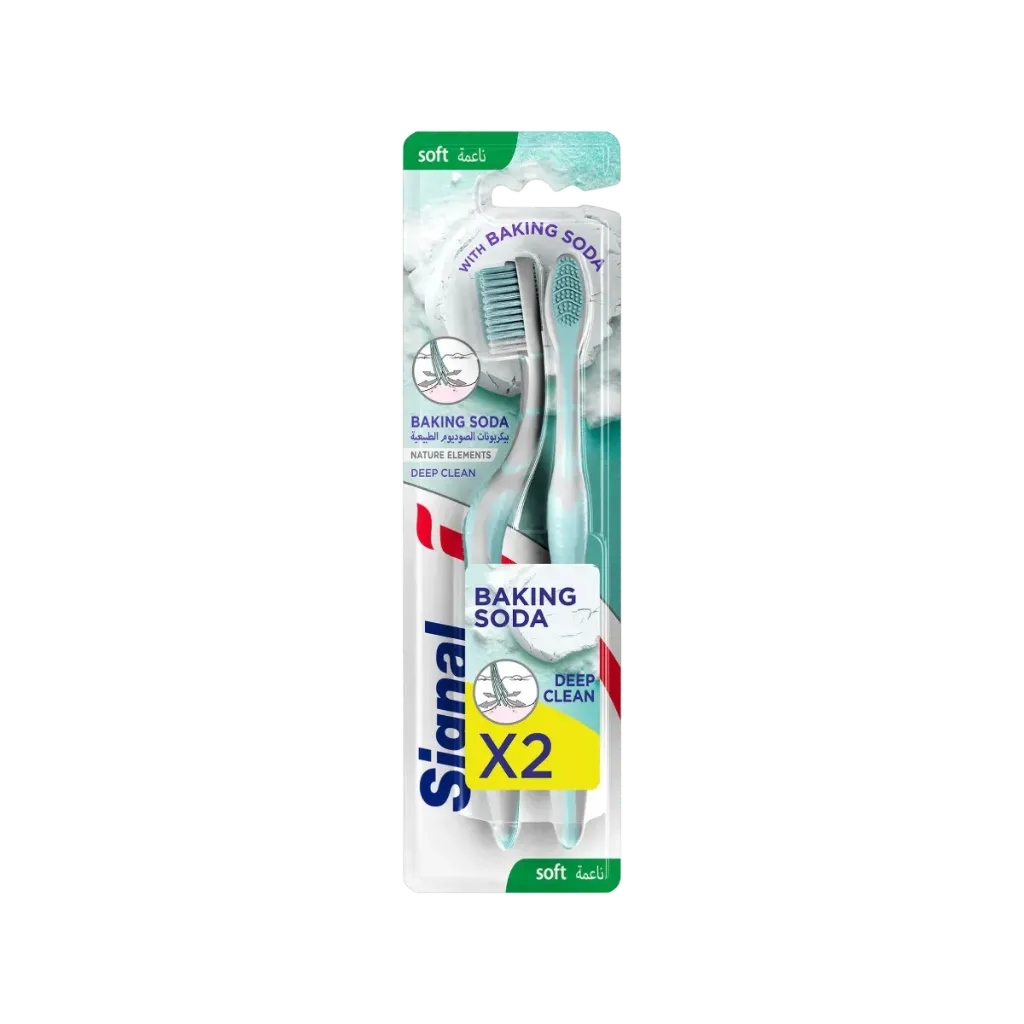 [64339446] SIGNAL TOOTHBRUSH BAKING SODA SOFT 2PCS