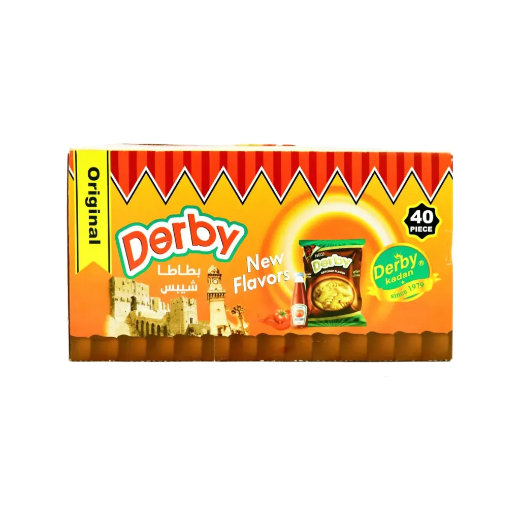 DERBY CHIPS 40X20G