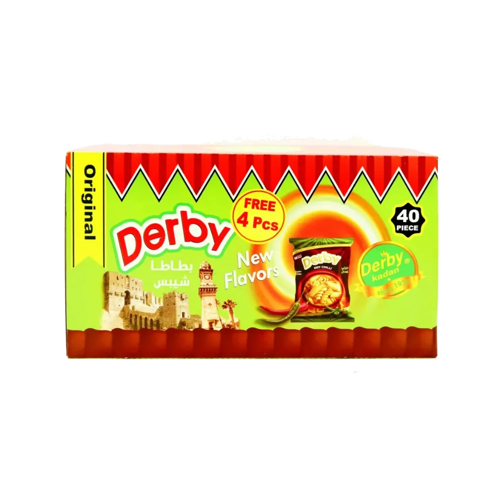 DERBY CHIPS 40X20G