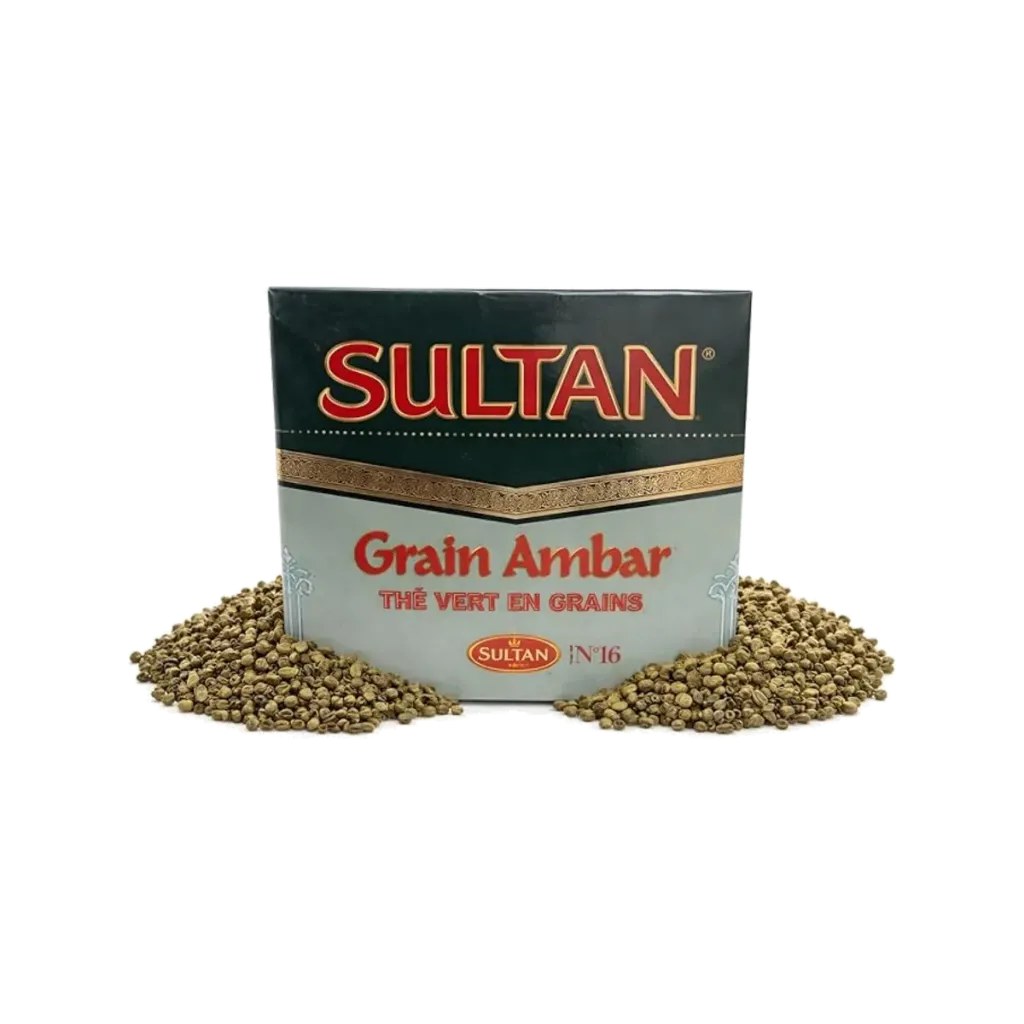 SULTAN GRAIN AMBAR GREEN TEA 200G