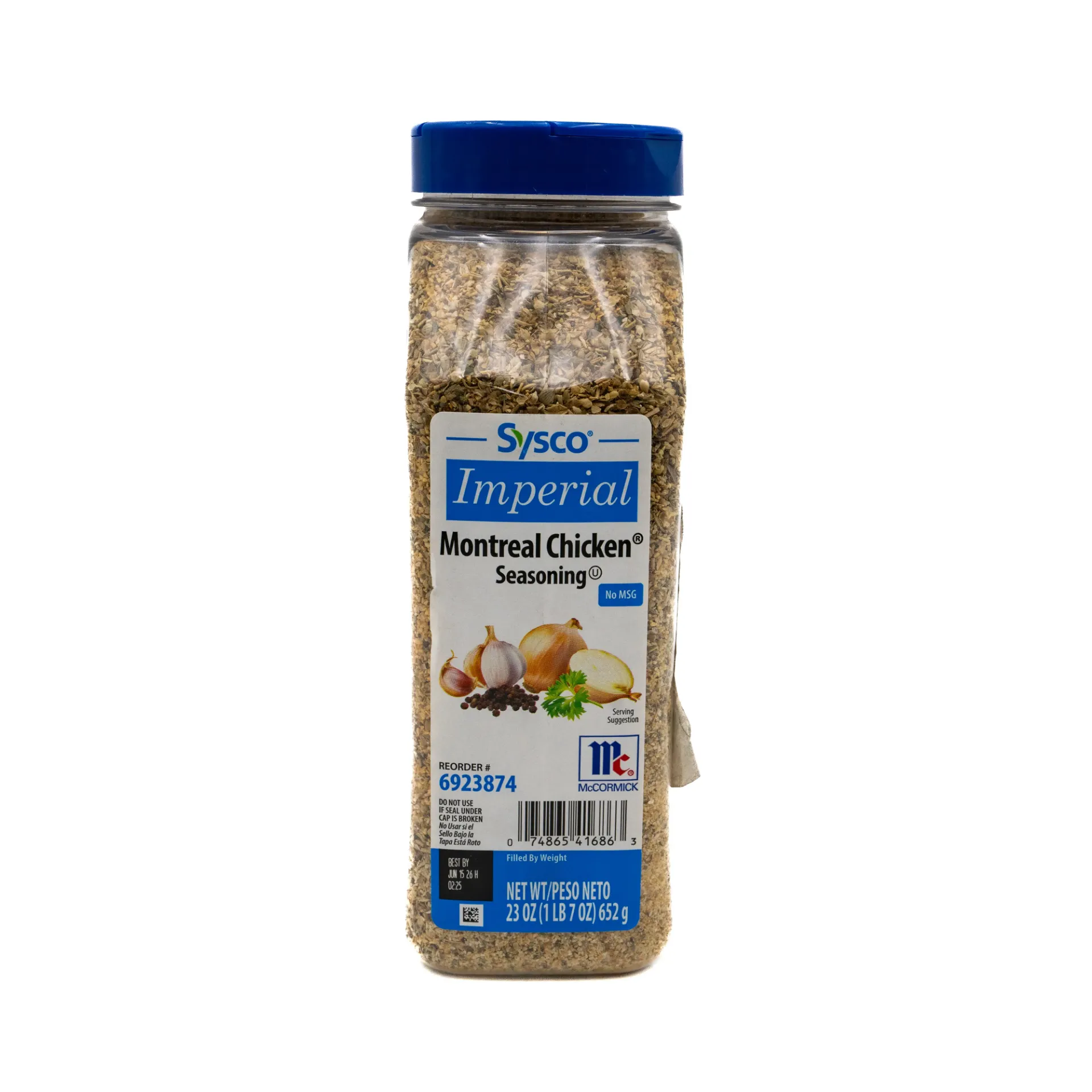 SYSCO MONTREAL CHICKEN SEASONING 652G