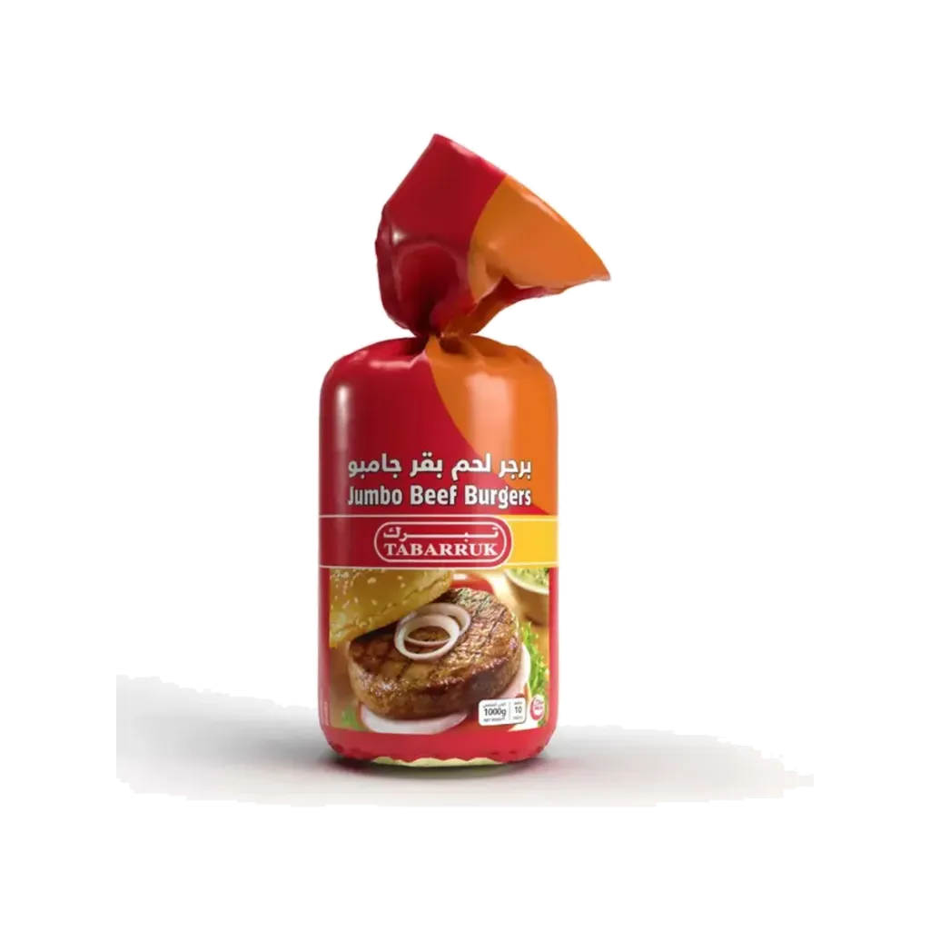 TABARRUK JUMBO BEEF BURGERS 1KG