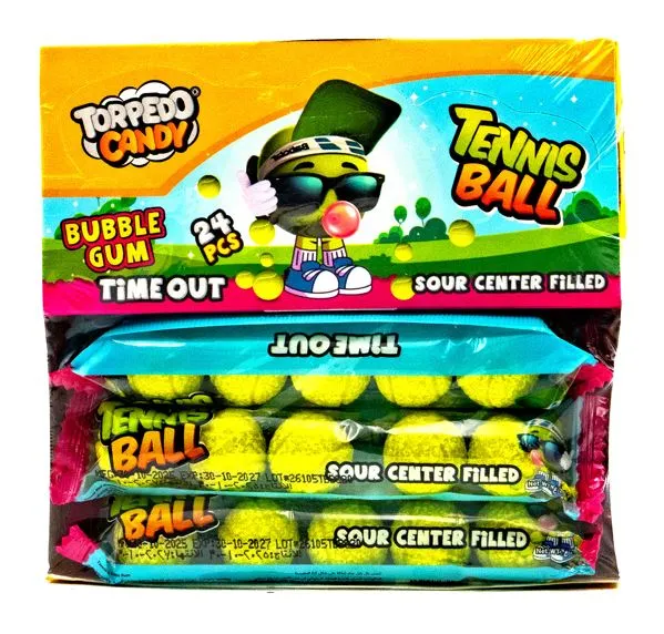 TORPEDO TENNIS BUBBLE GUM 24X20G