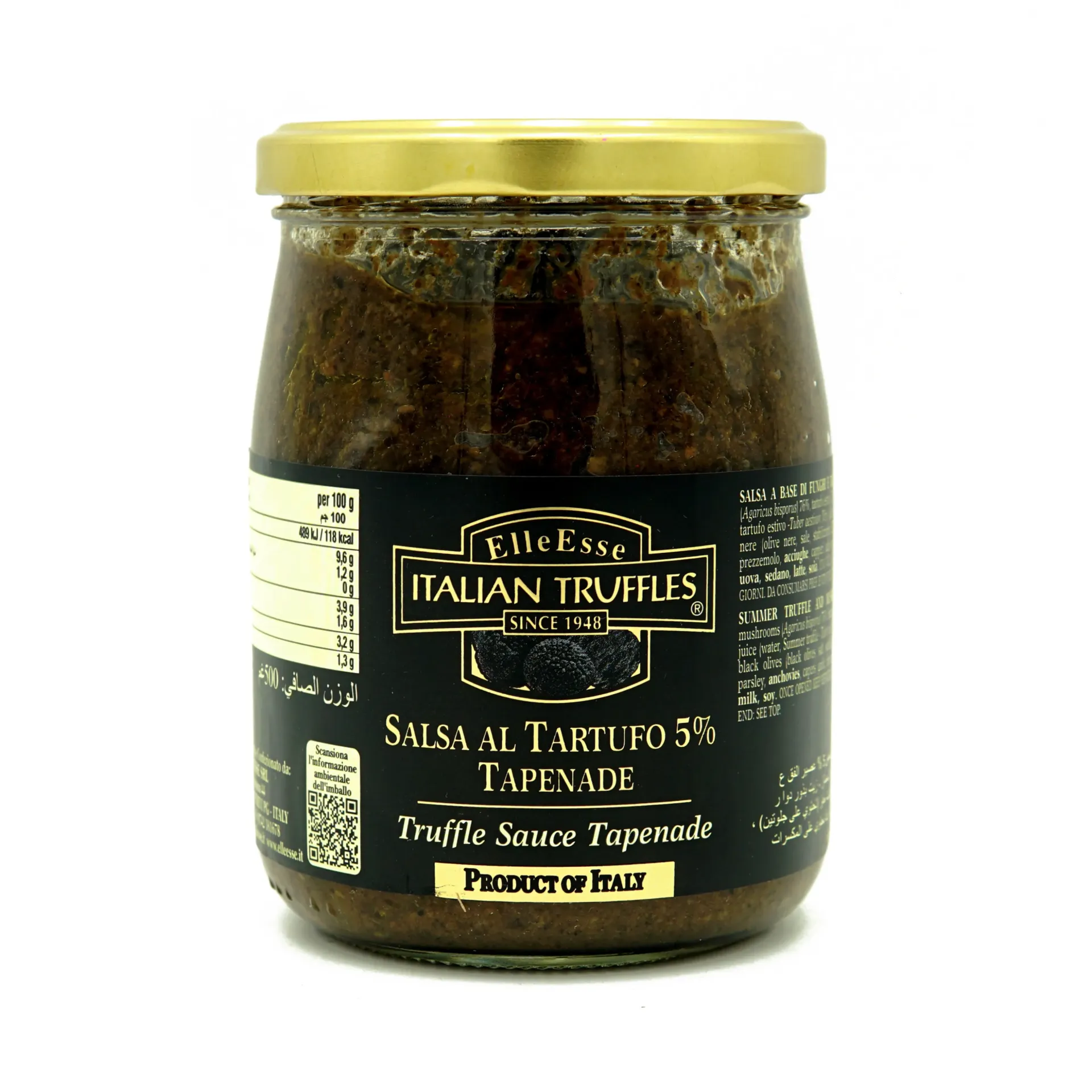 [18558] TRUFFLE SAUCE ELLE ESSE TAPENADE 500G