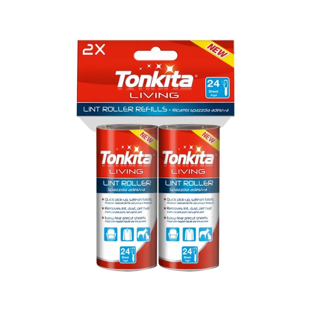 [TK67] TONKITA ADHESIVE ROLLER REFILL 2PCS