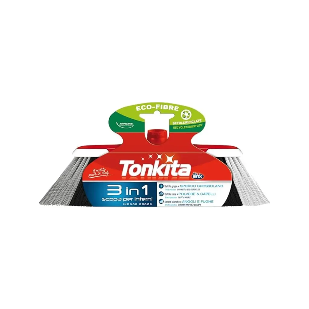 TONKITA INDOOR BROOM 3IN1 TRIPLE THREAD