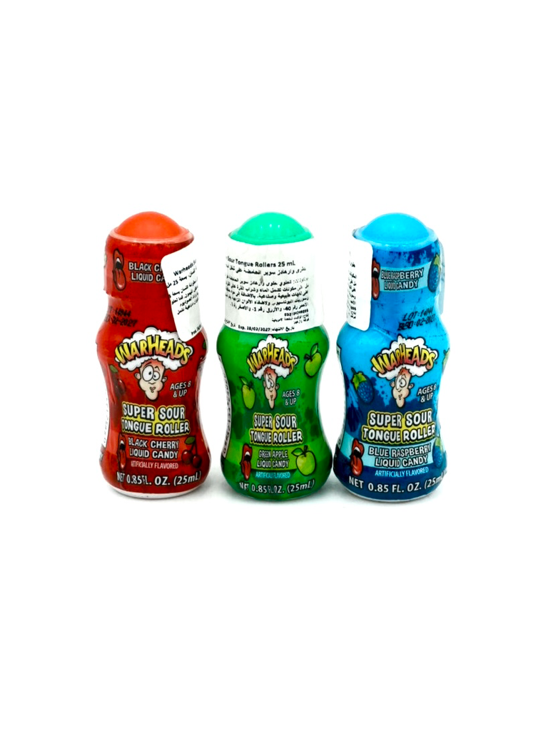 "حلوى وورهيدز السوبر حامض للسان - 25 مل"