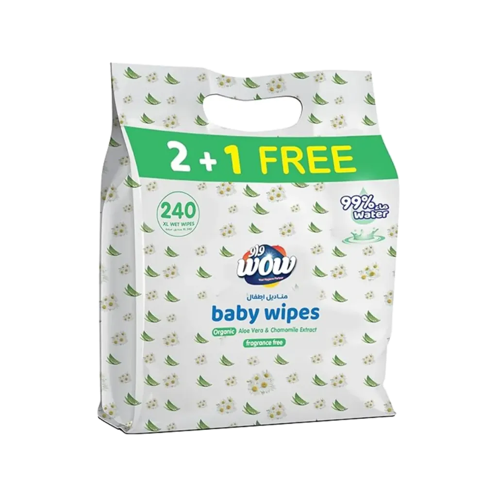 WOW BABY WIPES 80'S 2+1 FF
