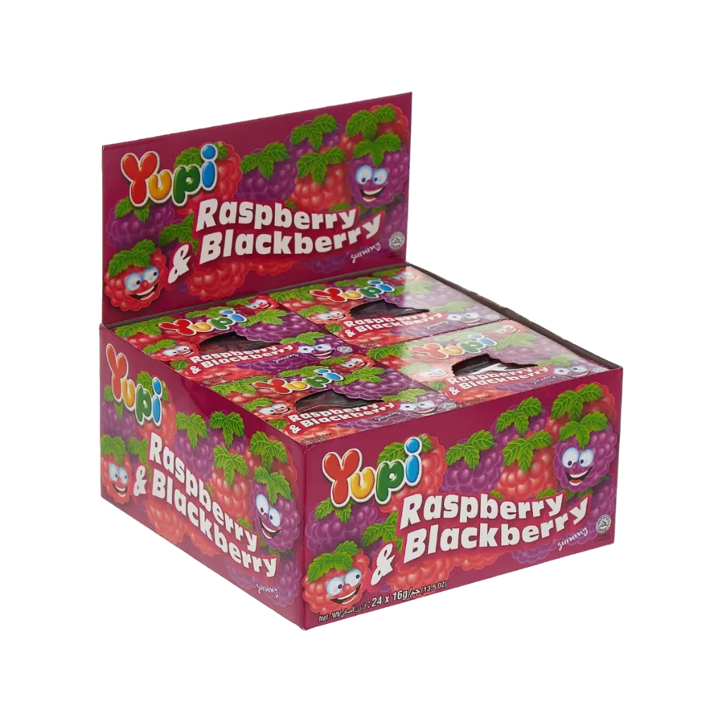 YUPI RASBERRY & BLACKBERRY 24X16G