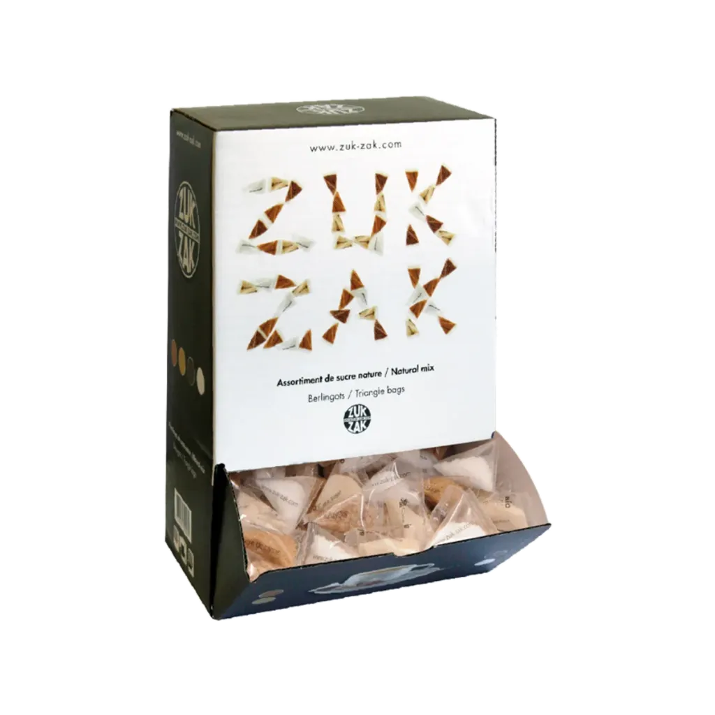 [17526] ZUK ZAK BROWN TRIANGLE BAGS 30PC