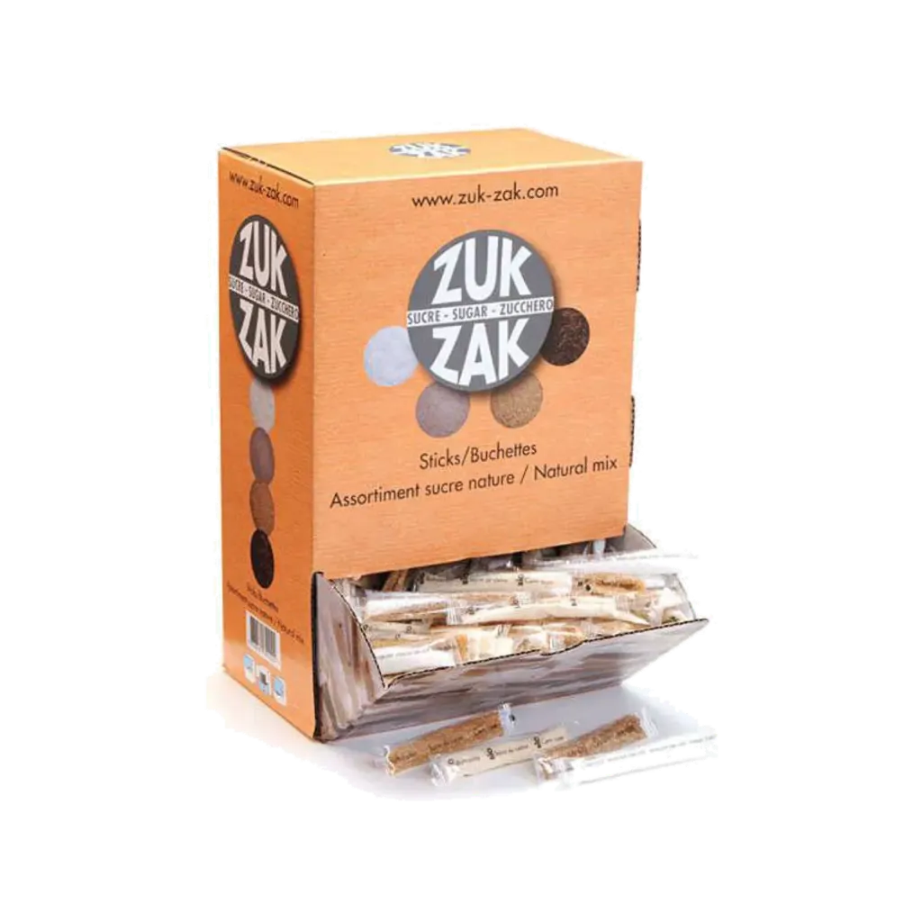 ZUK ZAK NATURAL LIGHT BROWN STICK 20PCS