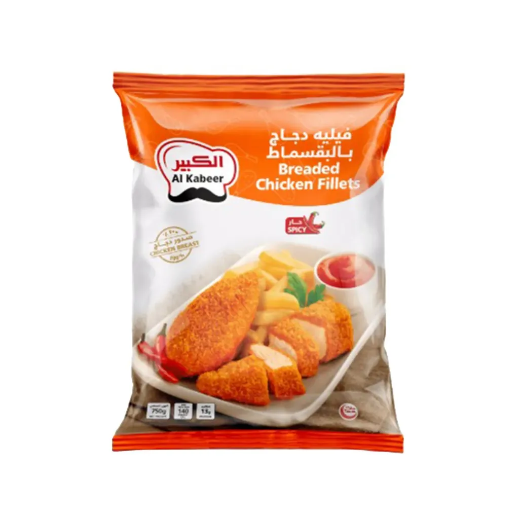 AKB BREADED CHICKEN FILLET 750G