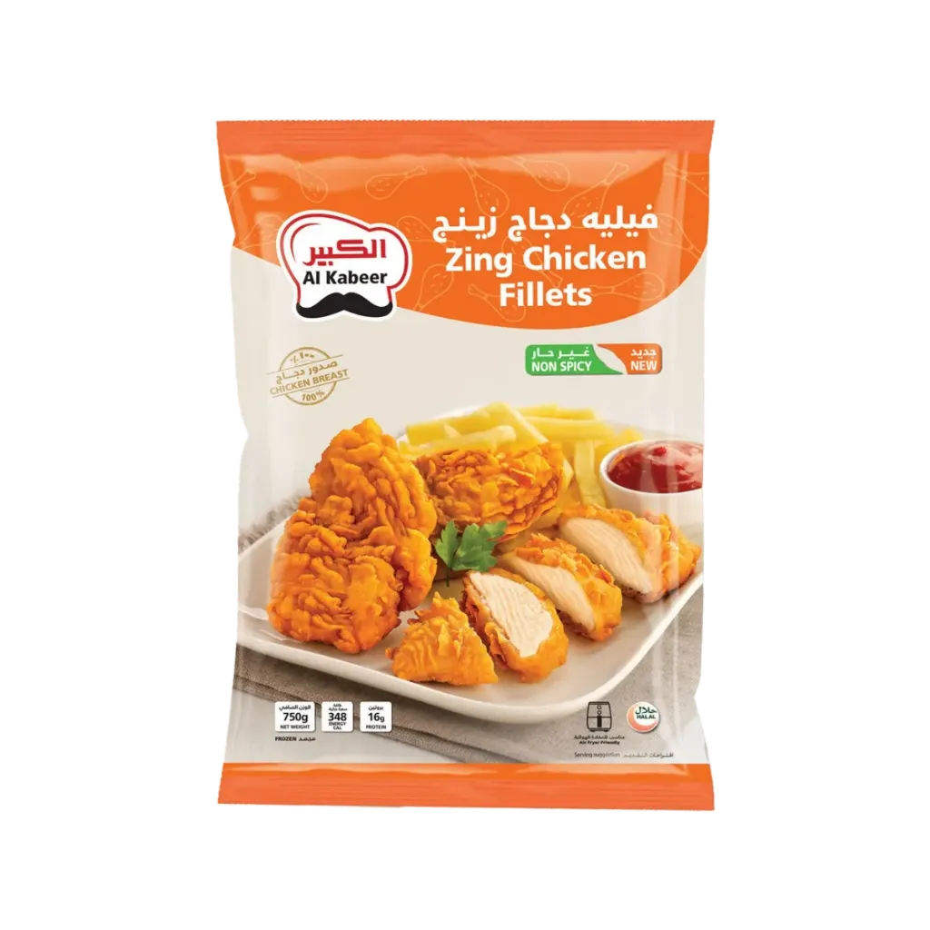 AKB ZING CHICKEN FILLETS N/S 750G