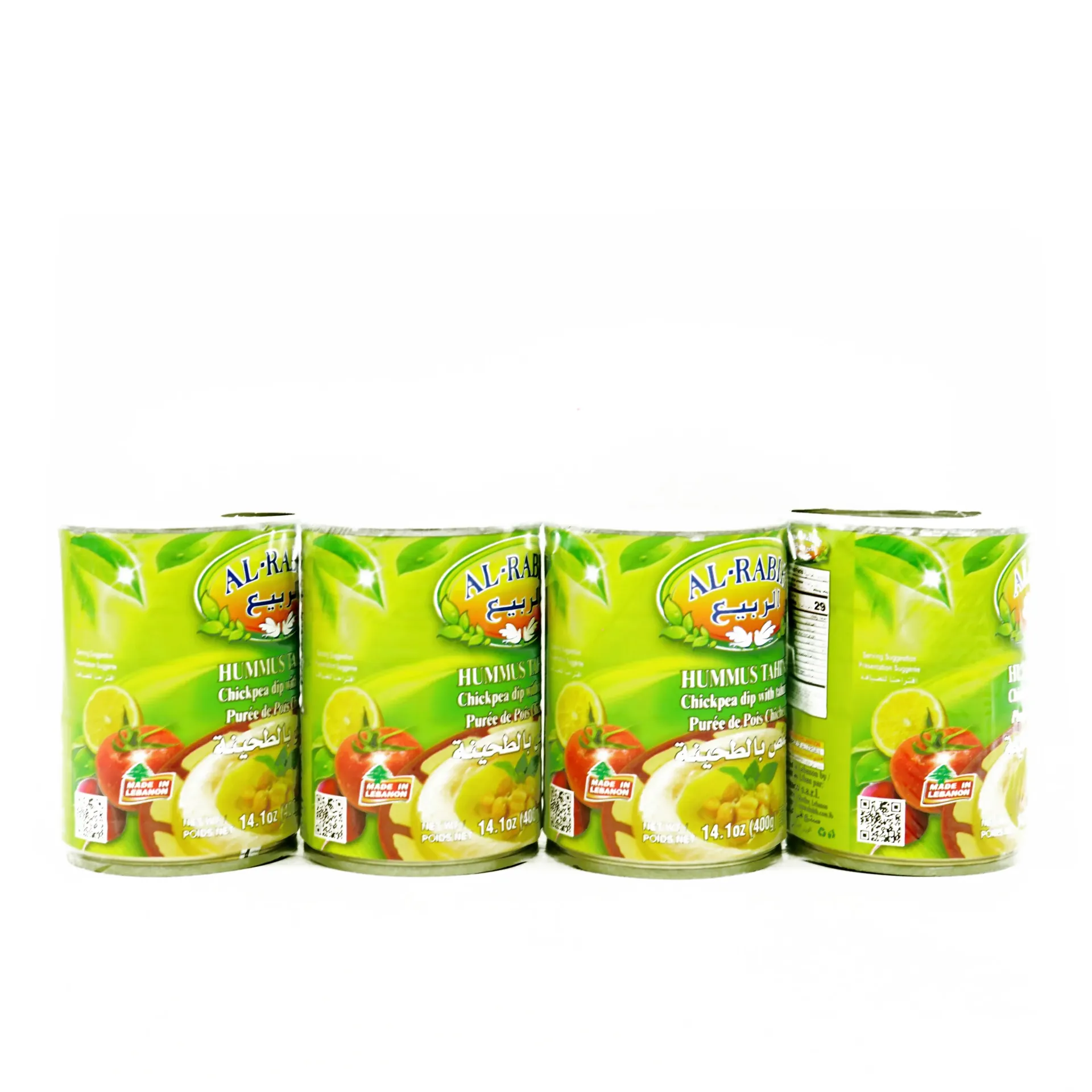AL RABIH HUMMUS TAHINI 4X400G