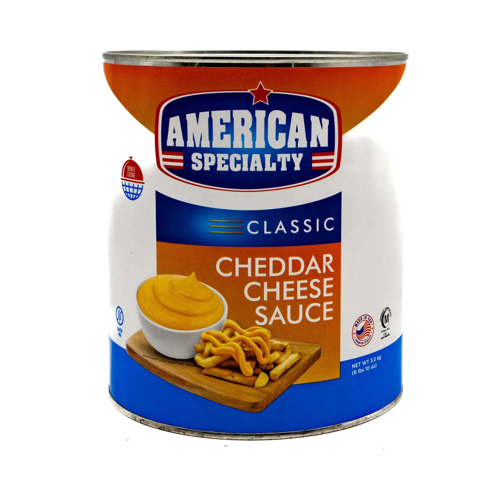 [0133089] AMERICAN SPECIALTY CREAMY CHEDDAR CHEESE SAUCE 3KG | صلصة جبنة الشيدر الكريمية الأمريكية المميزة 3  كجم