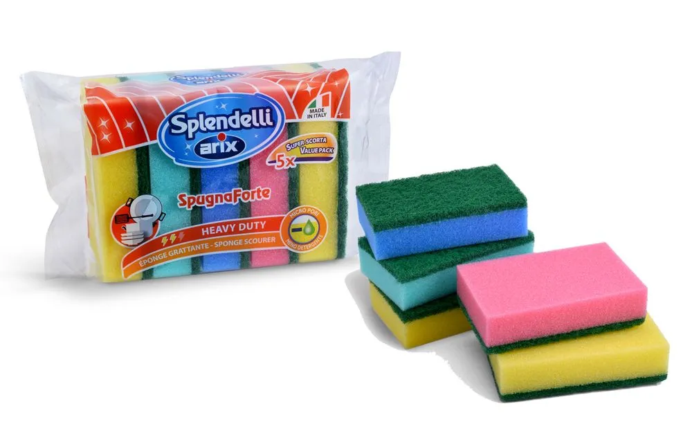 ARIX SPLENDELLI SPONGE SCOURER 5PCS