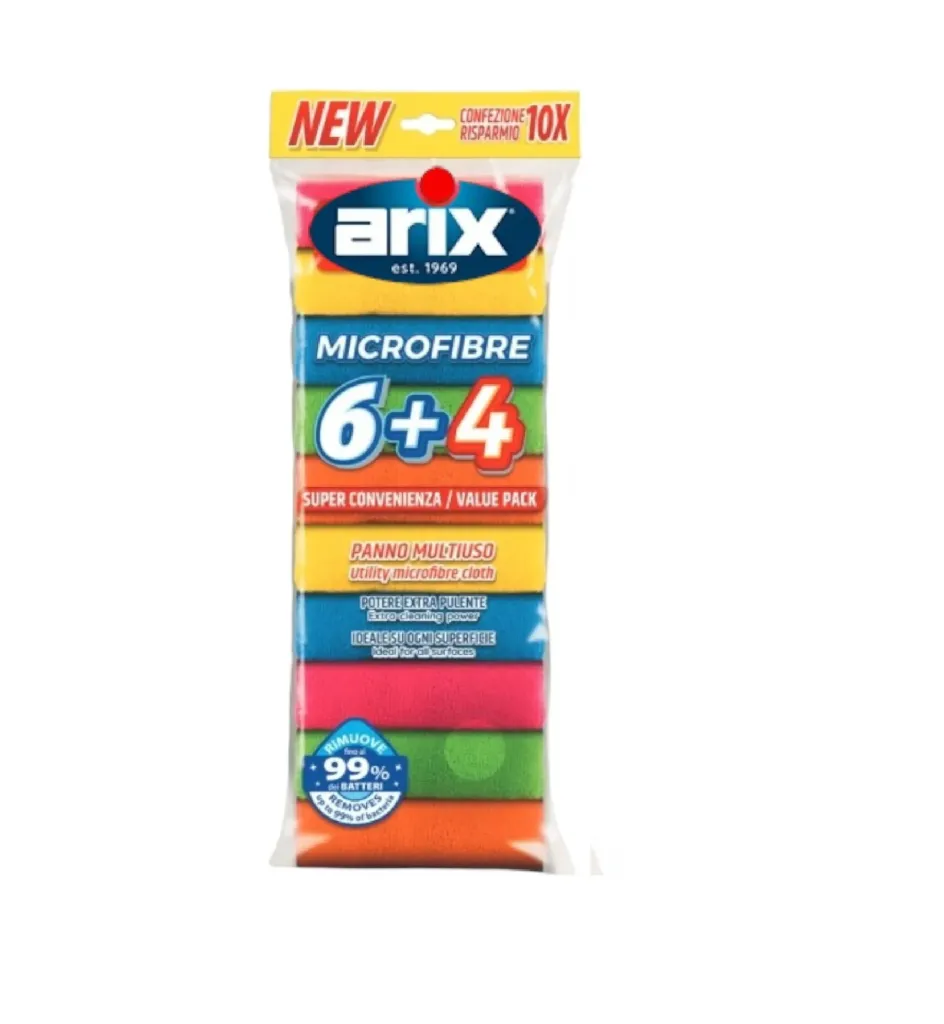 ARIX MICROFIBRE 6+4 30X30CM