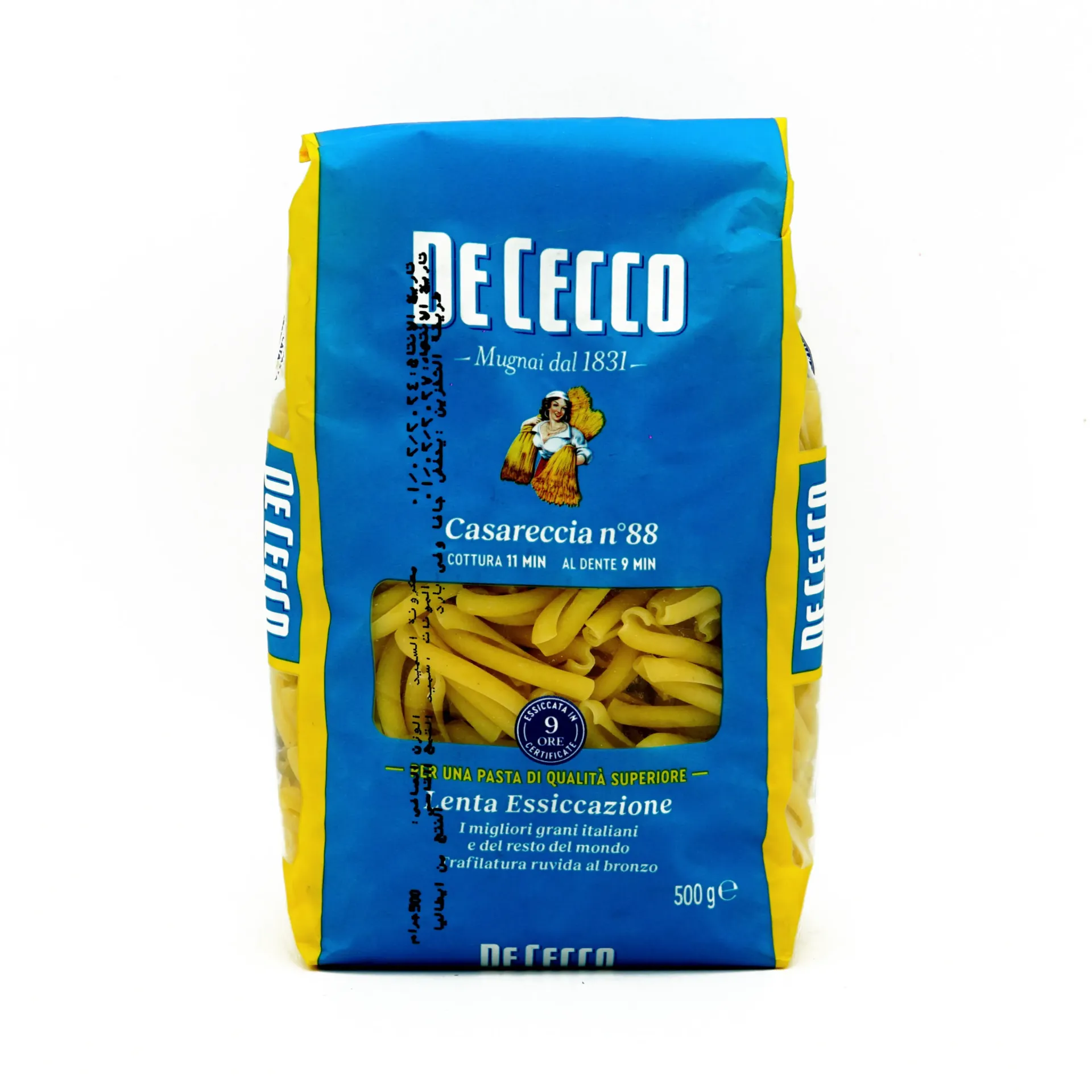 DE CECCO PASTA CASARECCIA #88 500G