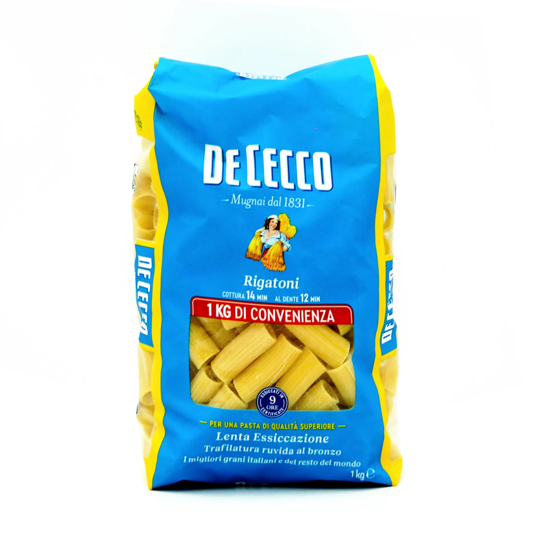 [30000] DE CECCO PASTA RIGATONI #24 1KG