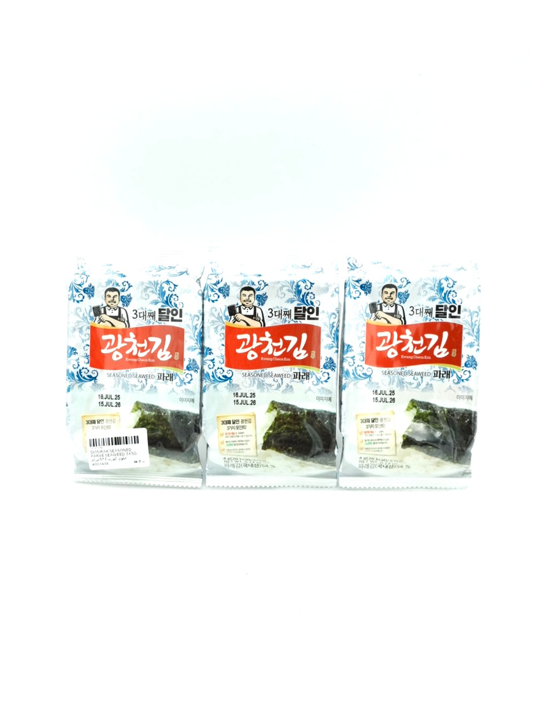 DOSIRAK SEASONED PARAE SEAWEED 3X4G