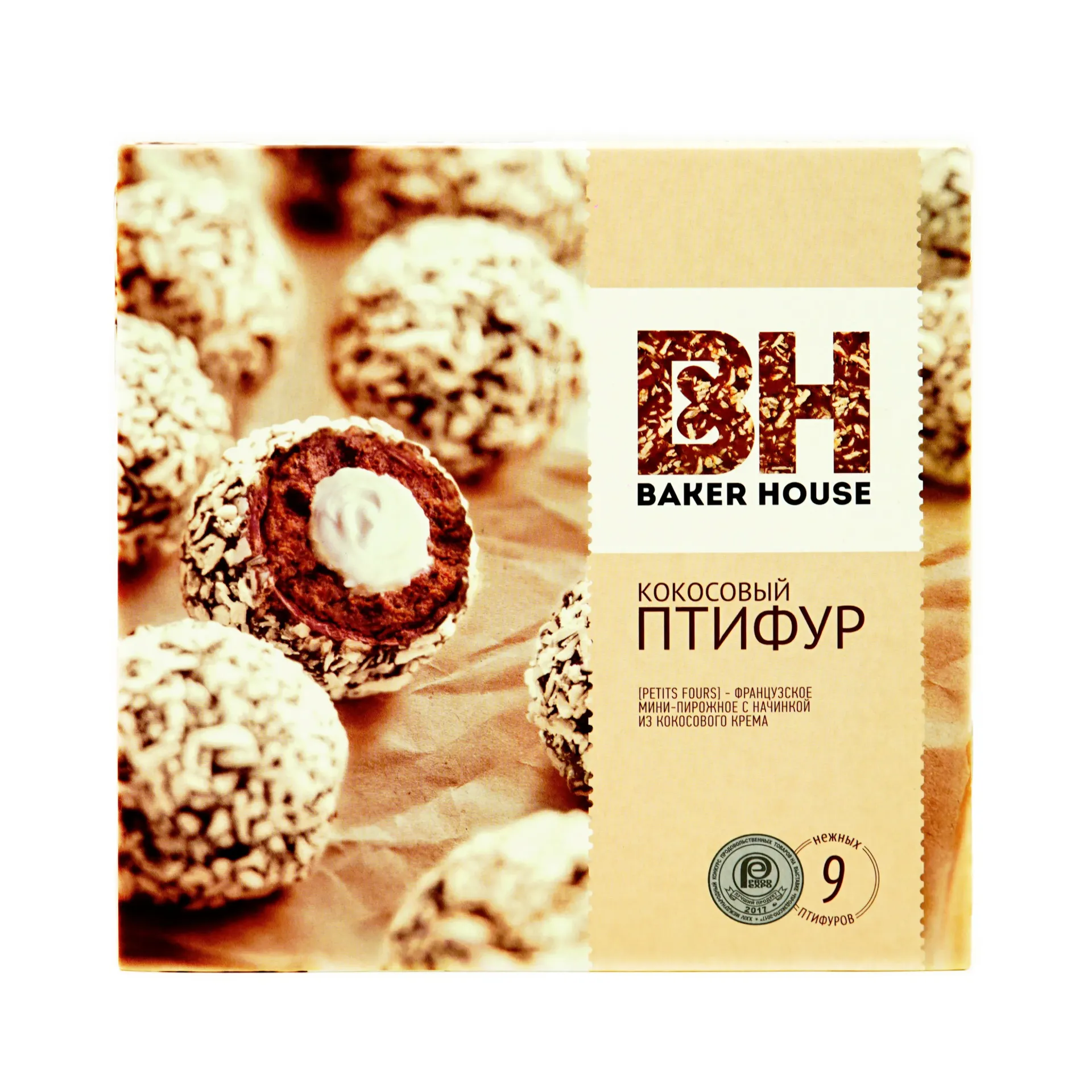 BH COCONUT PETIT FOURS 225G