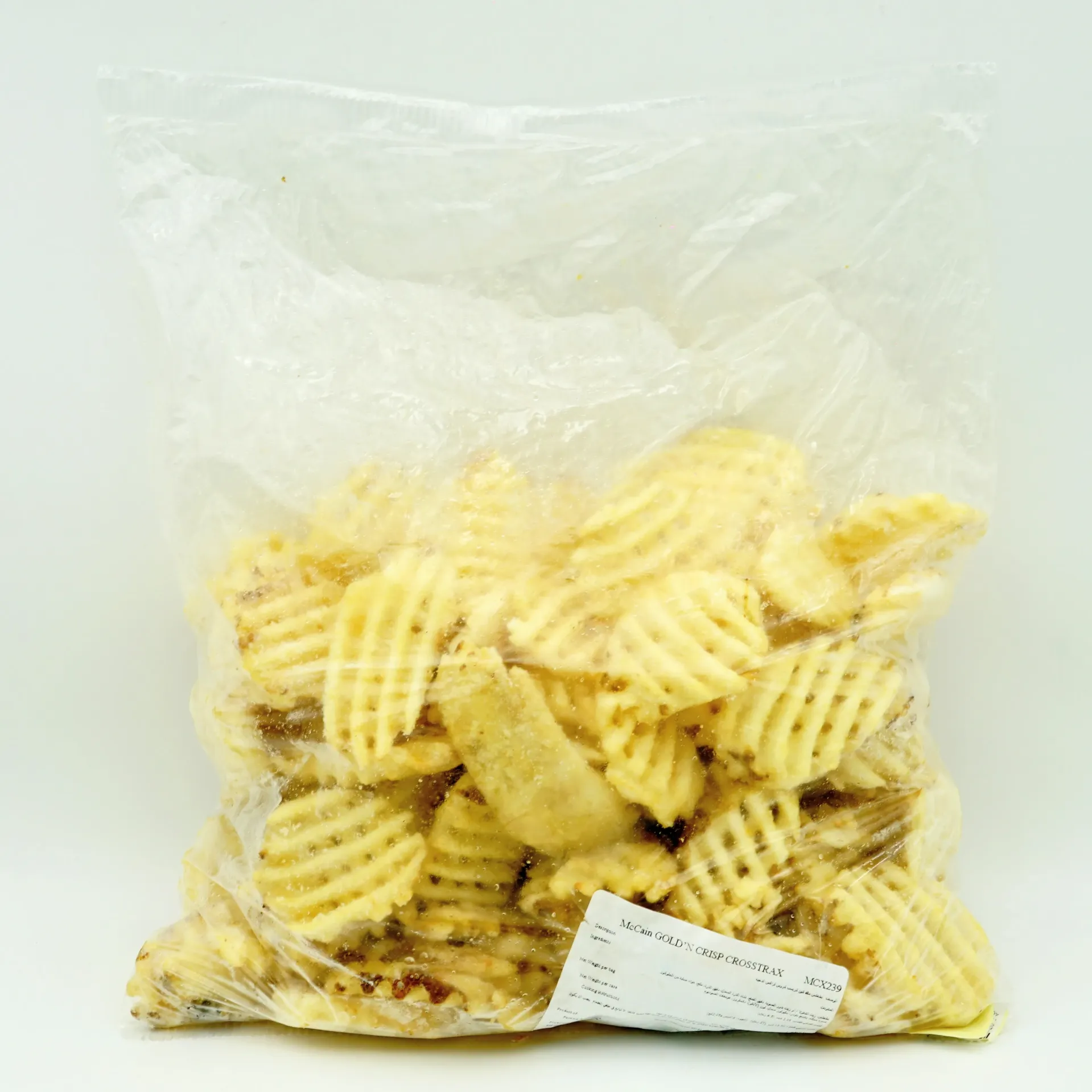 MCCAIN FRIES GOLD N CRISP CROSSTRAX 2.5KG