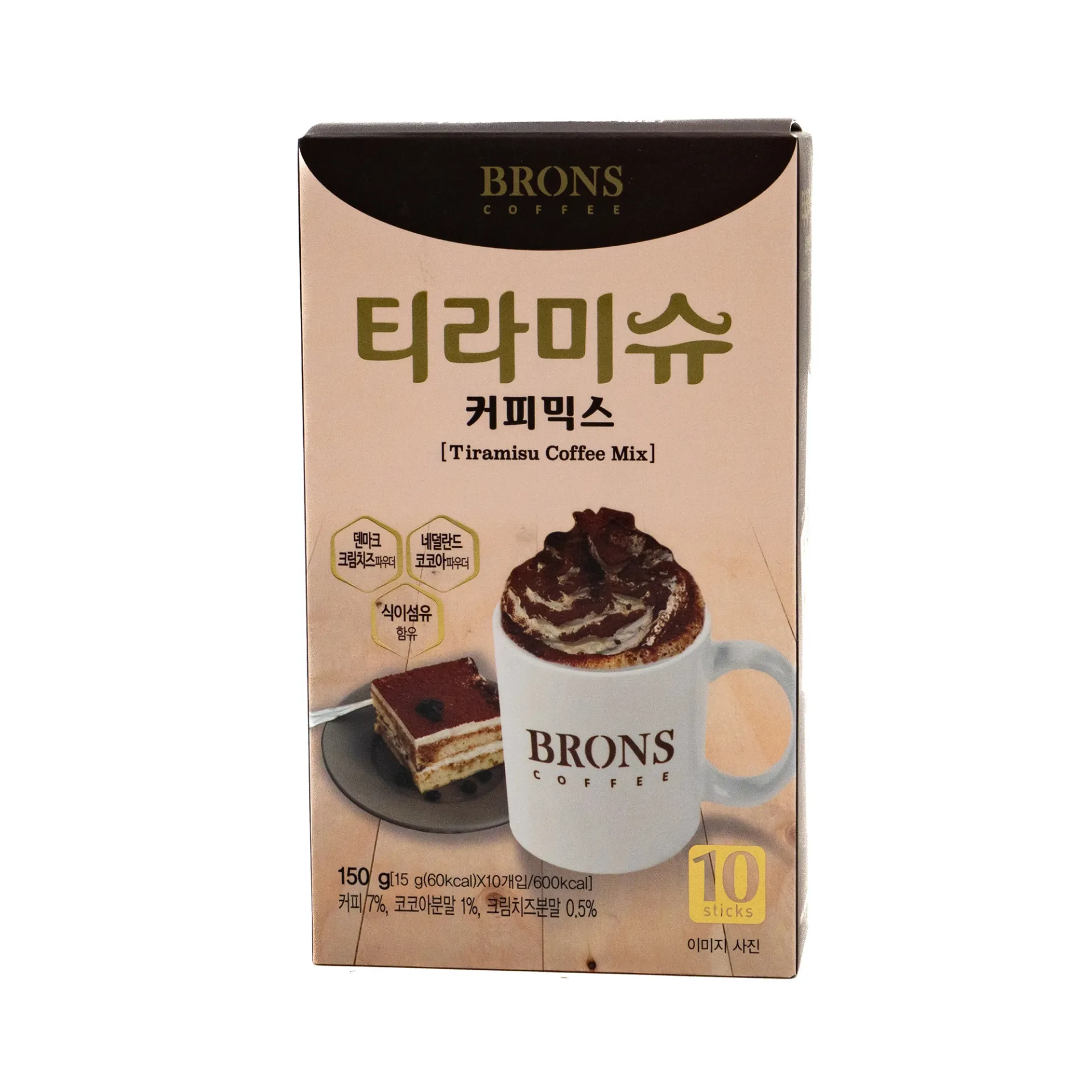 BRONS TIRAMISU COFFEE MIX 15GX10 STICK