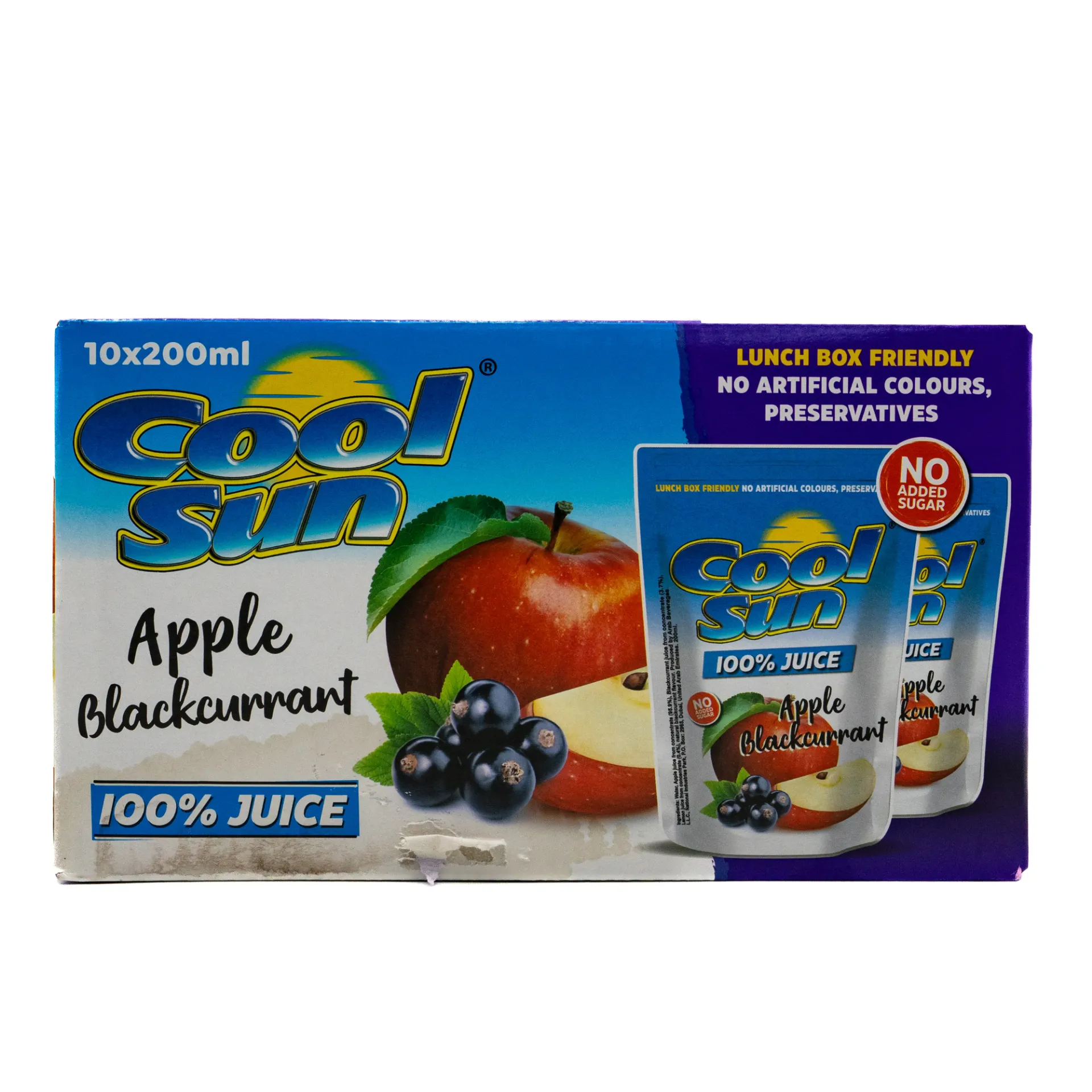 COOLSUN FLAVORED JUICE 10X200ML