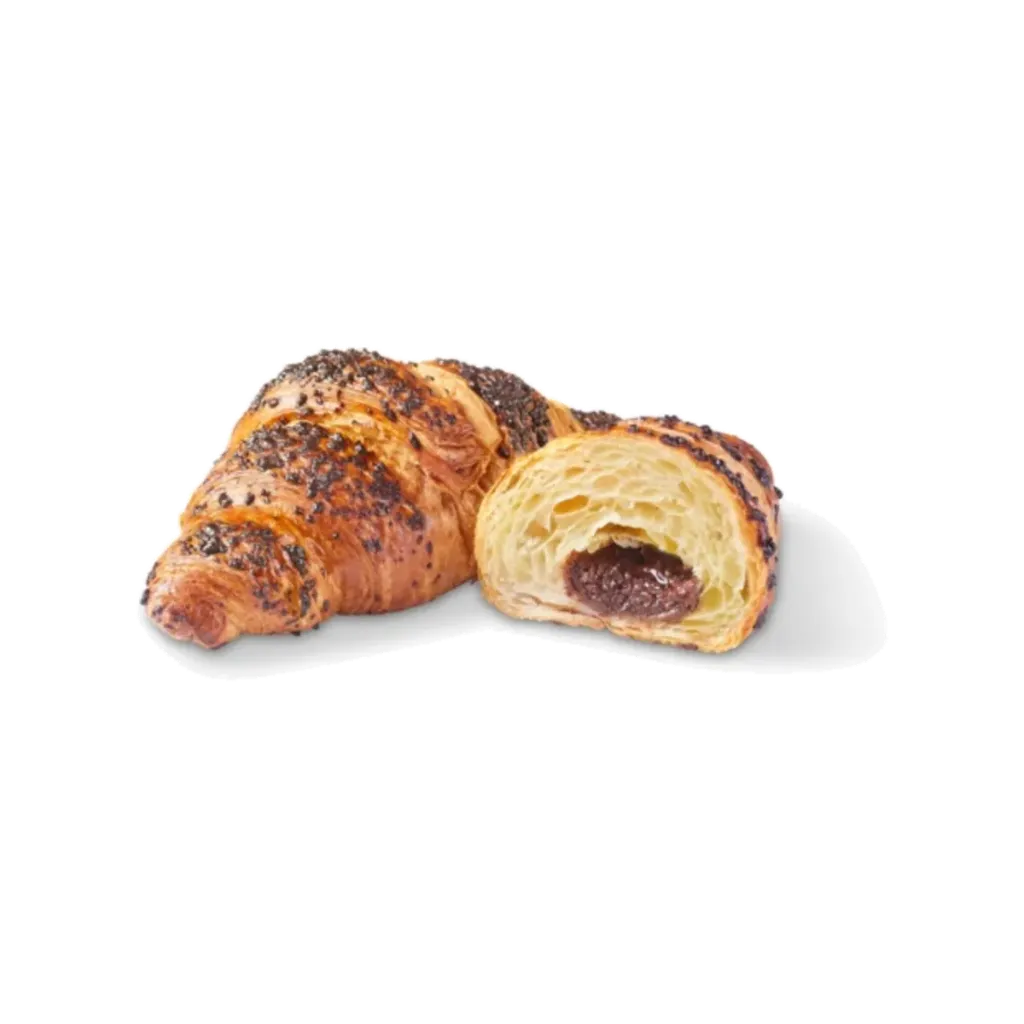 CROISSANT BUTTER FILLED W/ COCOA, HAZELNUT, CHOCO 11X90G