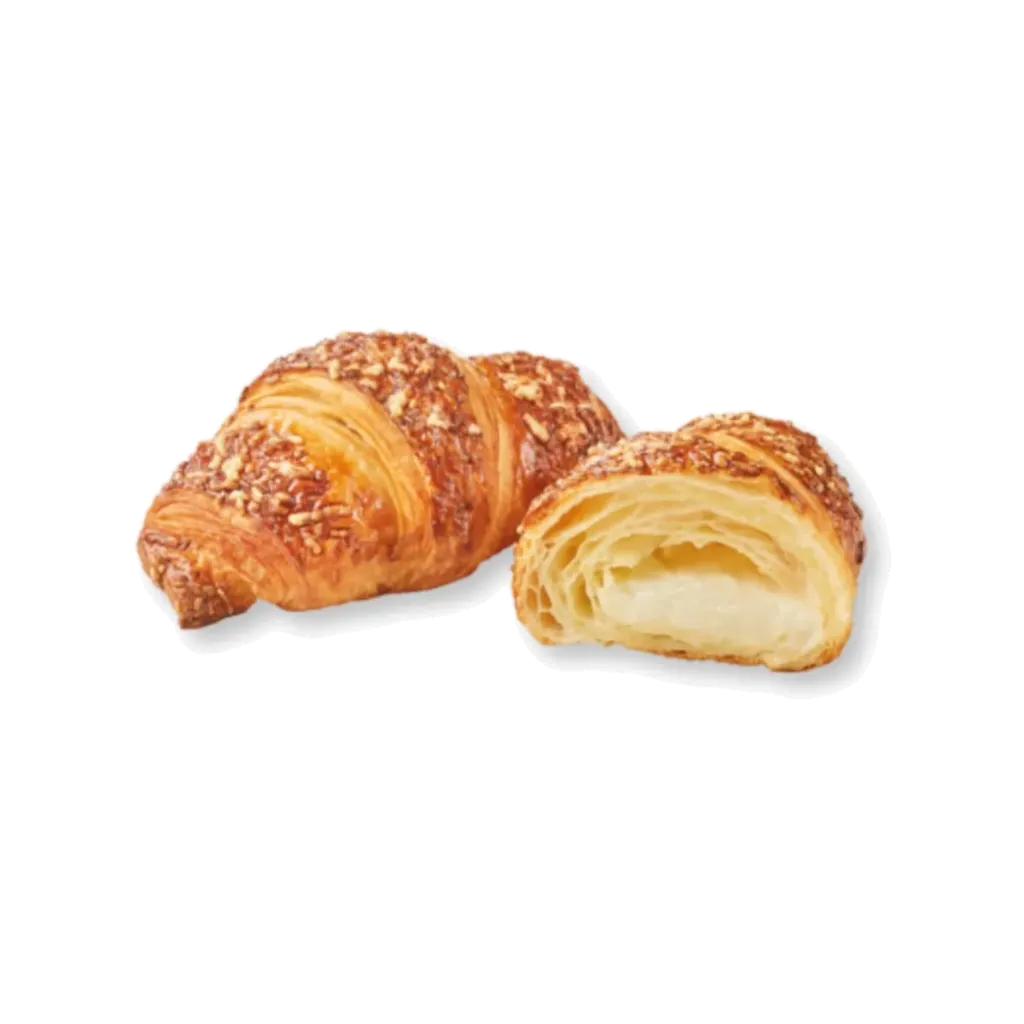 CROISSANT FINE BUTTER CHEESE FILLED 60X90G