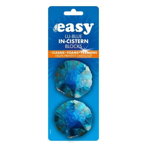 EASY-IN CISTERN BLOCKS-TWIN BLUE 2X38G