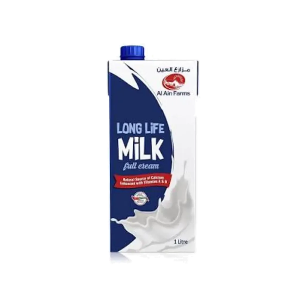 AL AIN LONG LIFE MILK FULL CREAM 4X1L