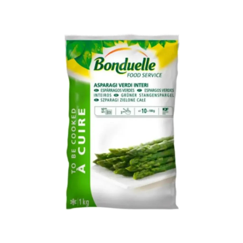 BONDUELLE ASPARAGUS GREEN WHOLE 1KG