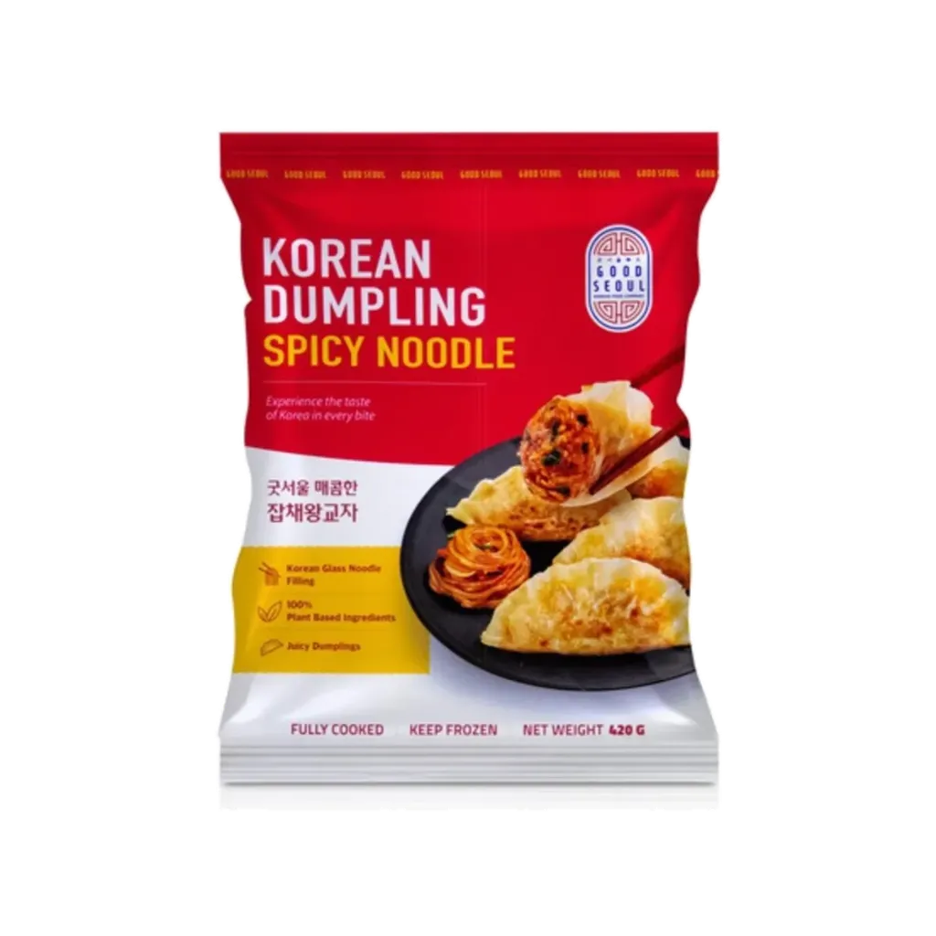 GOOD SEOUL SPICY NOODLE DUMPLINGS 420GM