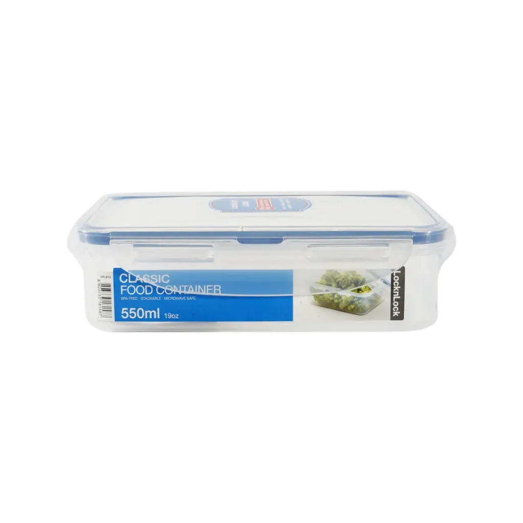 [HPL 815-N] L&L RECTANGLE FOOD CONTAINER 550ML