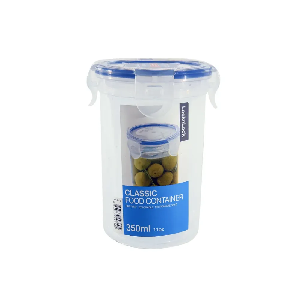 L&L ROUND TALL FOOD CONTAINER 350ML