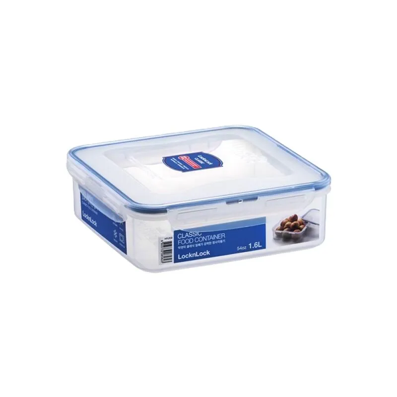 [LNL-0018 HPL 858-N] L&L SQUARE FOOD CONTAINER W/ TRAY 1.6
