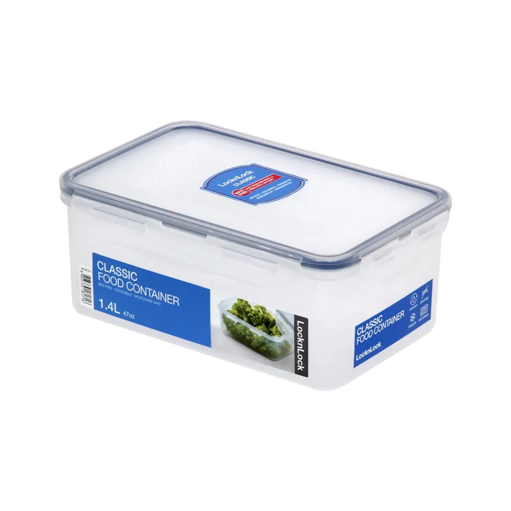 L&L RECTANGLE FOOD CONTAINER 1.4L