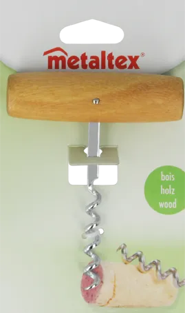 METALTEX CORK SCREW W/ SINGLE MESH