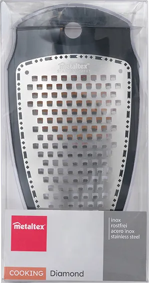 [194828-N] METALTEX DIAMOND GRATER W/ CONTAINER