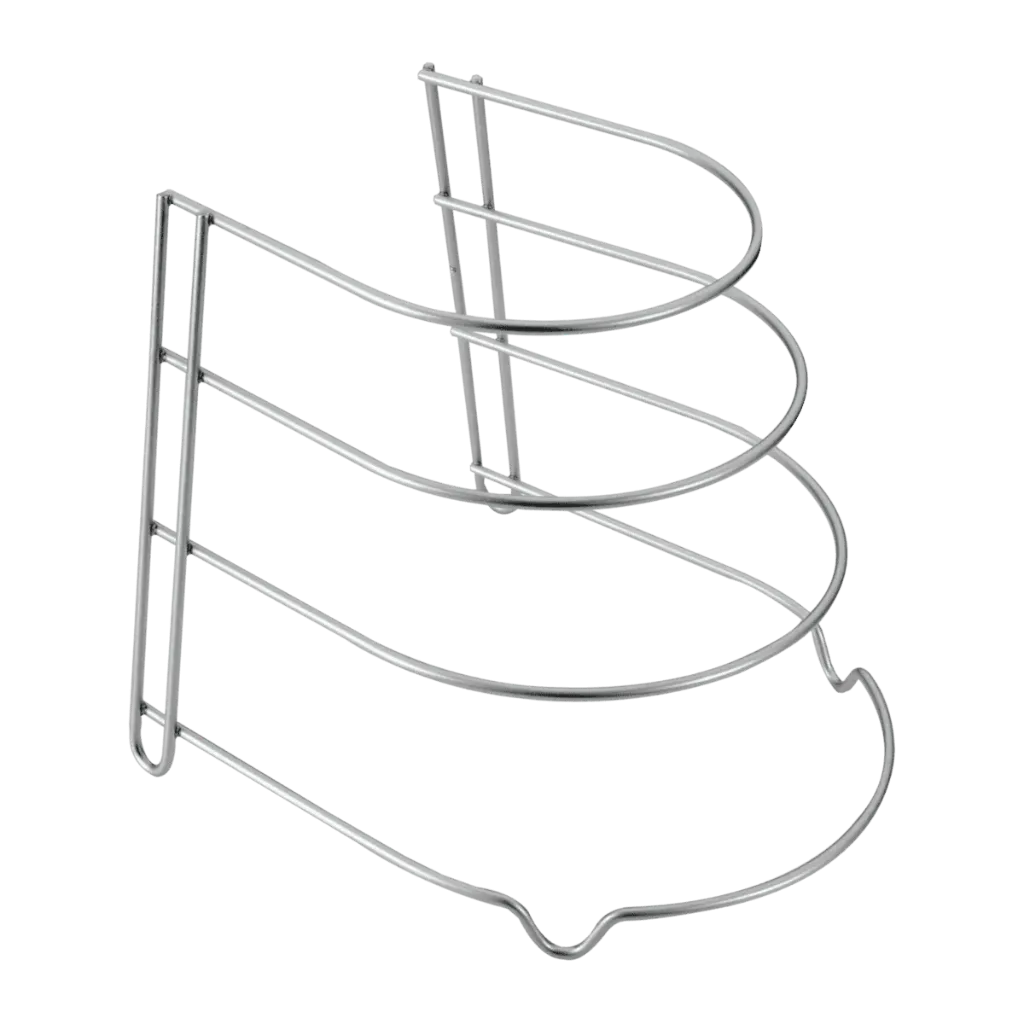 [362004-N] METALTEX SILVER FRY PAN HOLDER