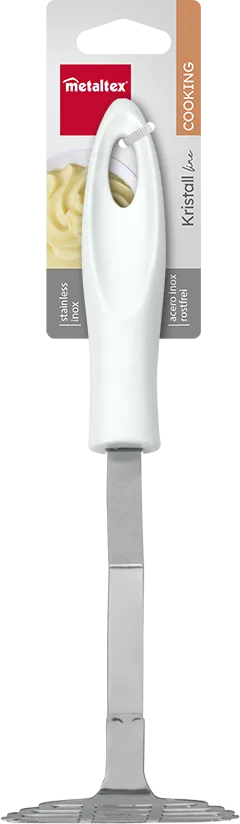 [257914-N] METALTEX KRISTALL POTATO MASHER 25CM