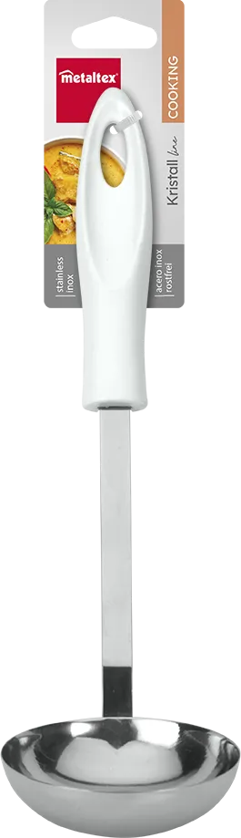 [257901] METALTEX KRISTALL SOUP LADLE 28CM