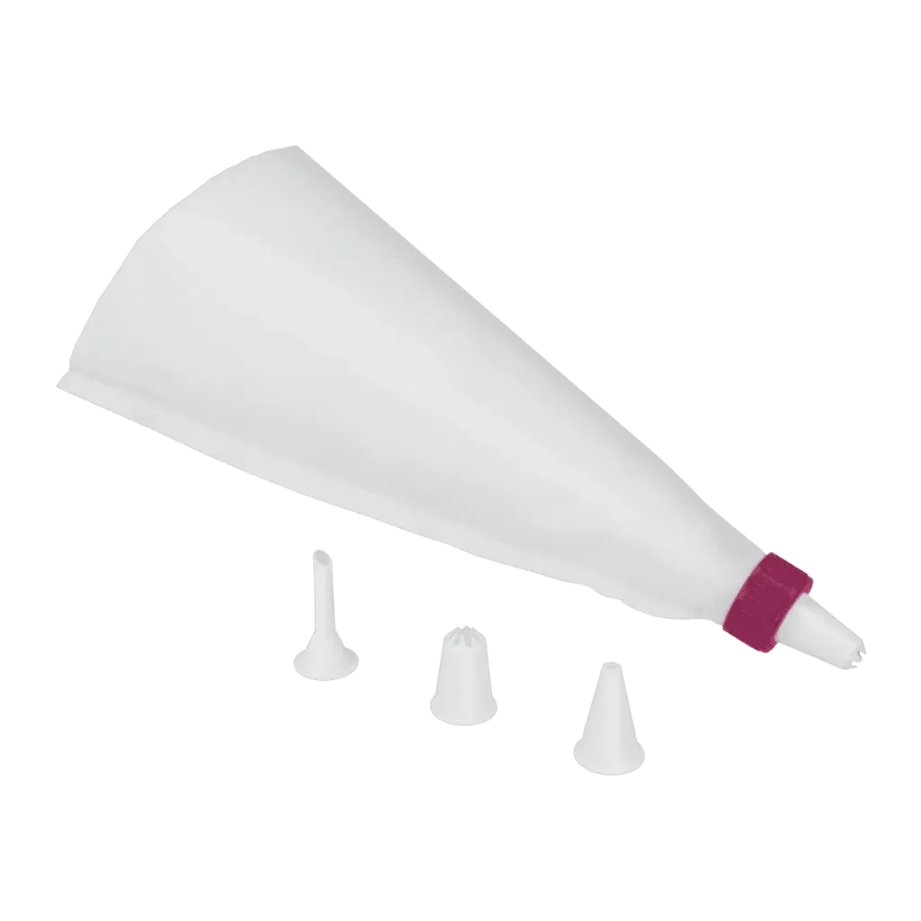 [252400-N] METALTEX PIPING BAG DECORATING SET 4NOZZLES