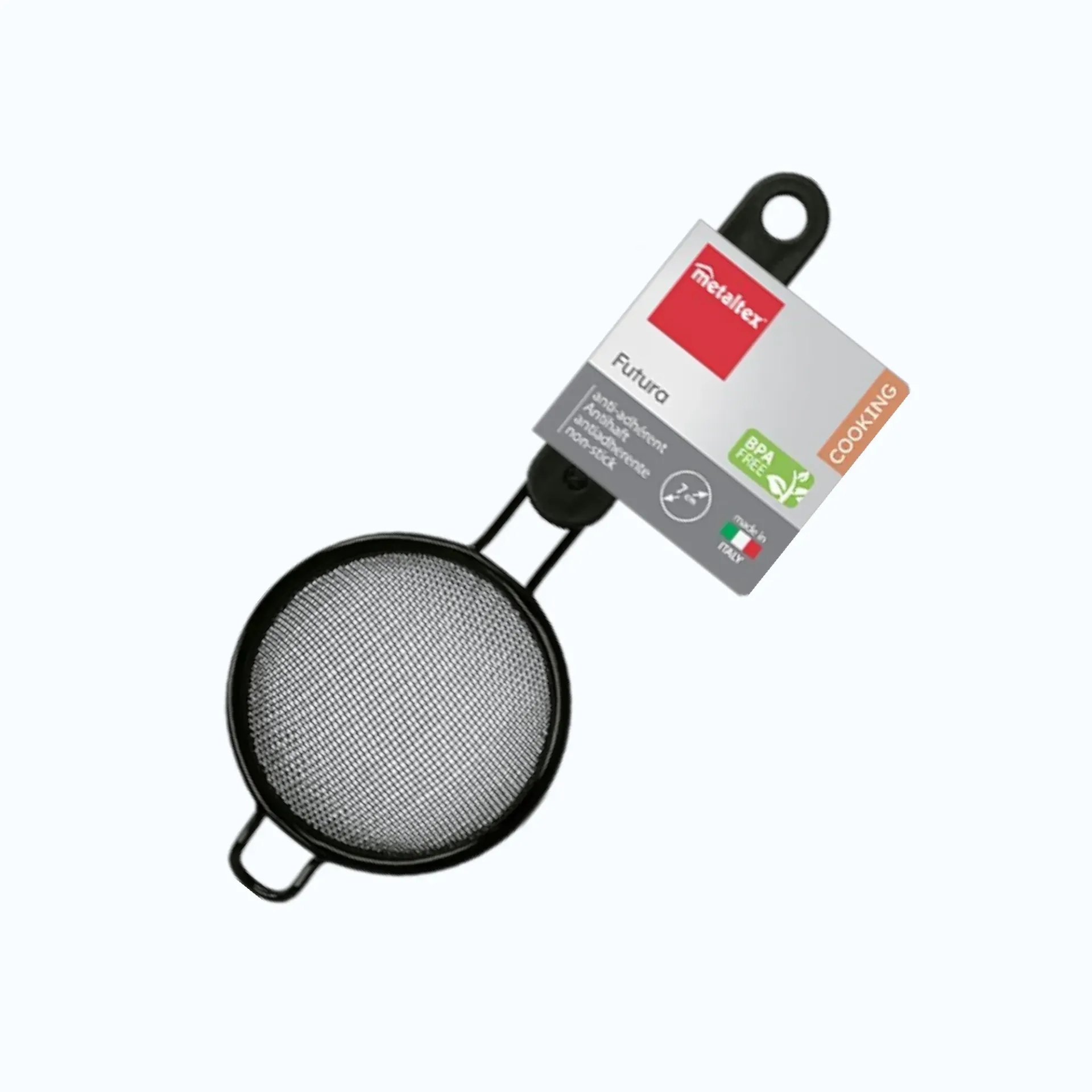 [112507-N] METALTEX FUTURA STEEL NON STICK MED MESH 7CM