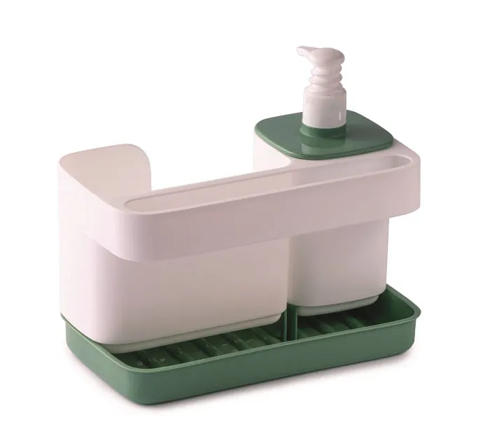 SNIPS TIDY UP SINK ORGANIZER WHITE/GREEN