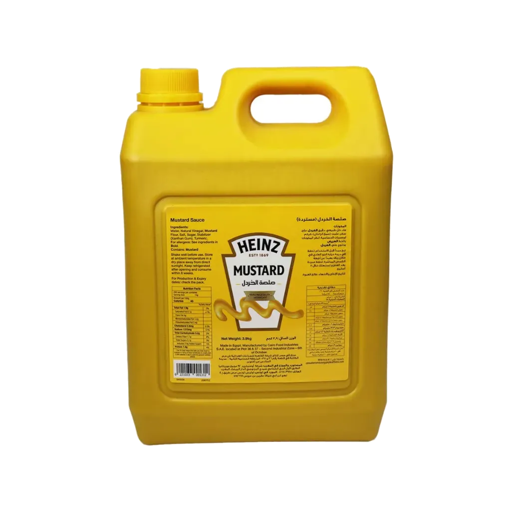 HEINZ MUSTARD 3.9KG