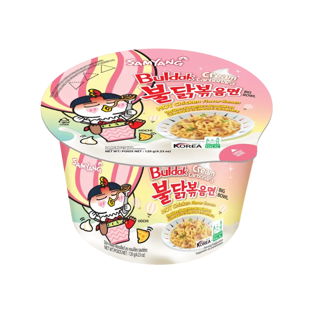 SAMYANG CREAM CARBONARA BOWL 120G