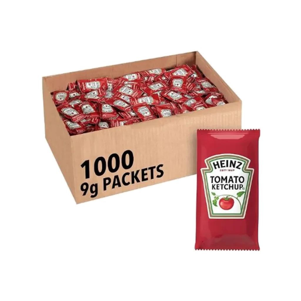 HEINZ KETCHUP SACHET 1000X10G/9G